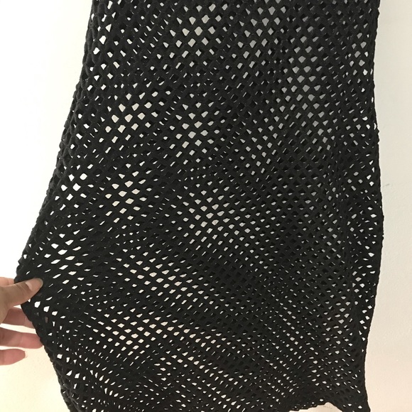 🚫SOLD🚫 Swim coverup fishnet dress - Picture 3 of 7